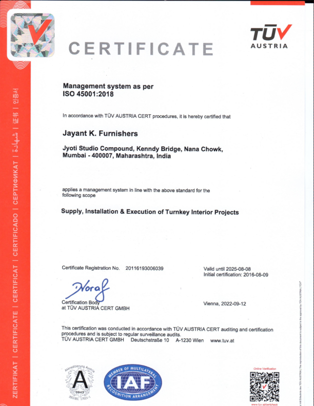 jkf certification